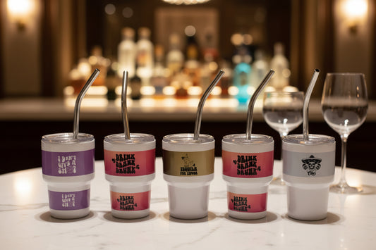 12 Mini Tumbler Shot Glasses