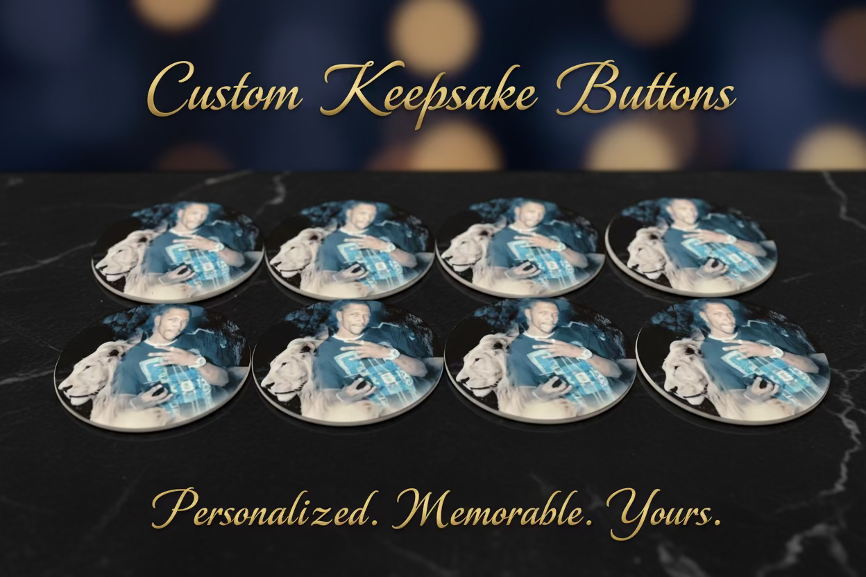 Custom Buttons for any occasion