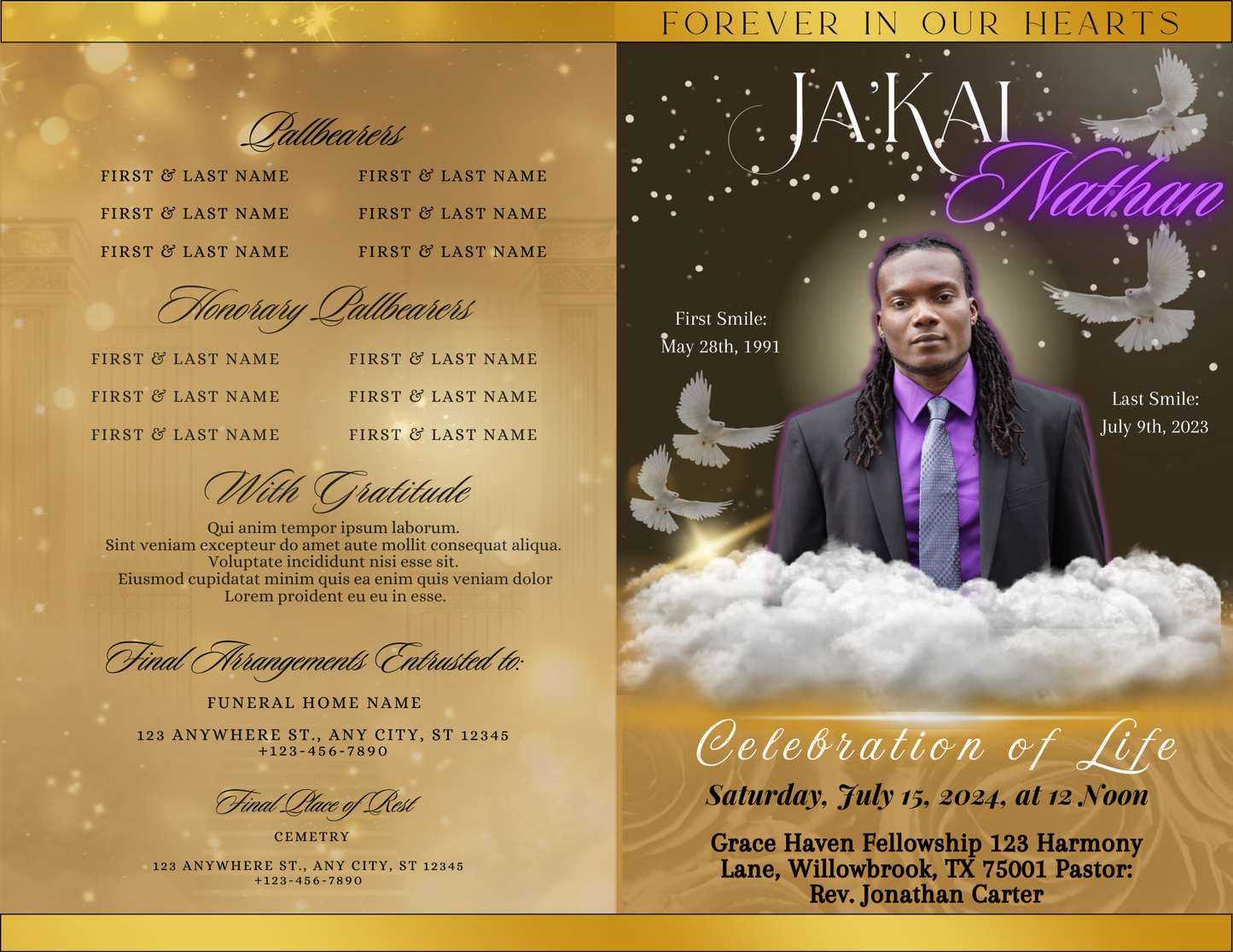 Obituaries Custom Made