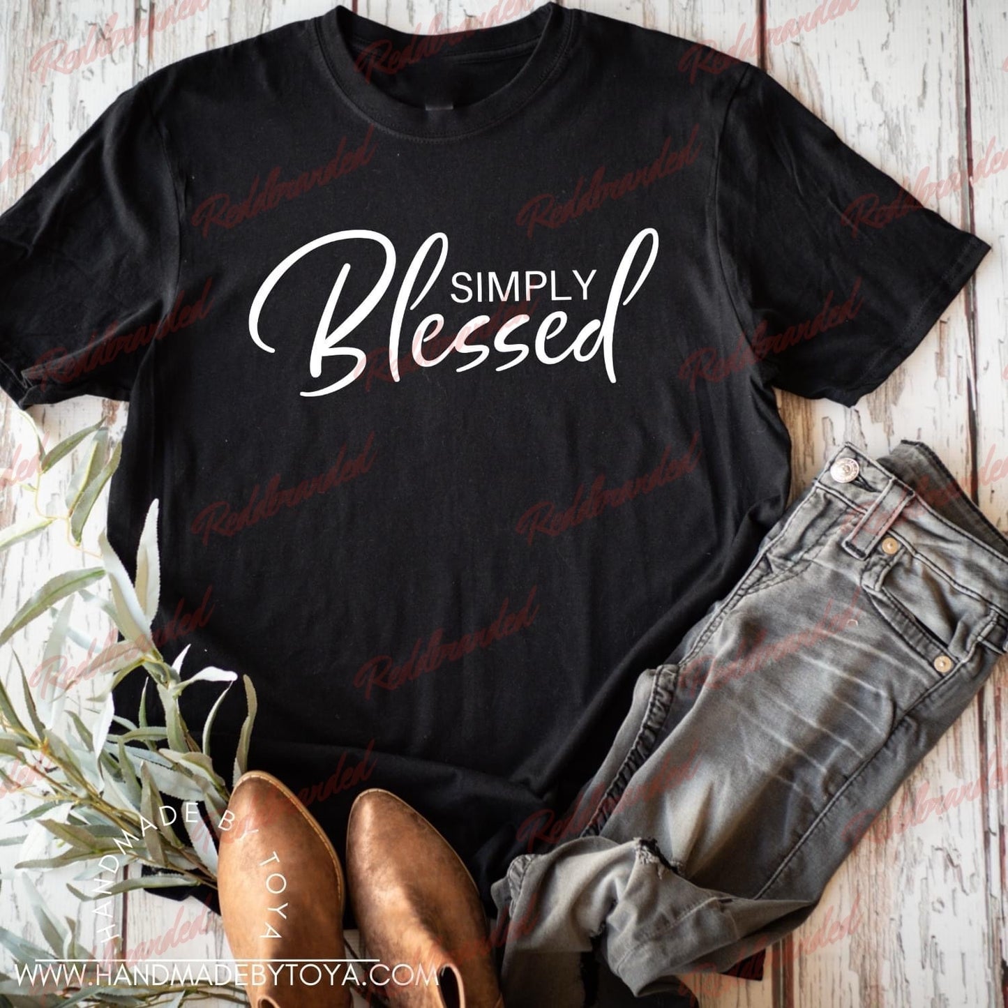Simply Blessed (Various Color Shirts)