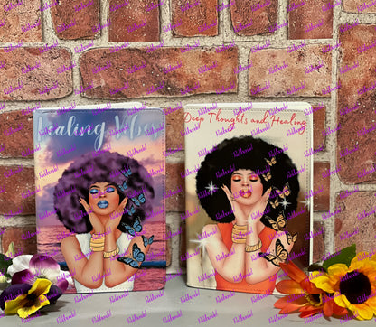 Black Butterfly Journal - Ruled Line