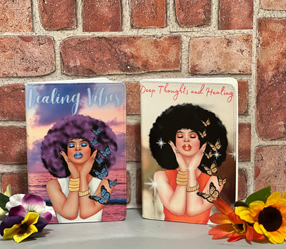 Black Butterfly Journal - Ruled Line