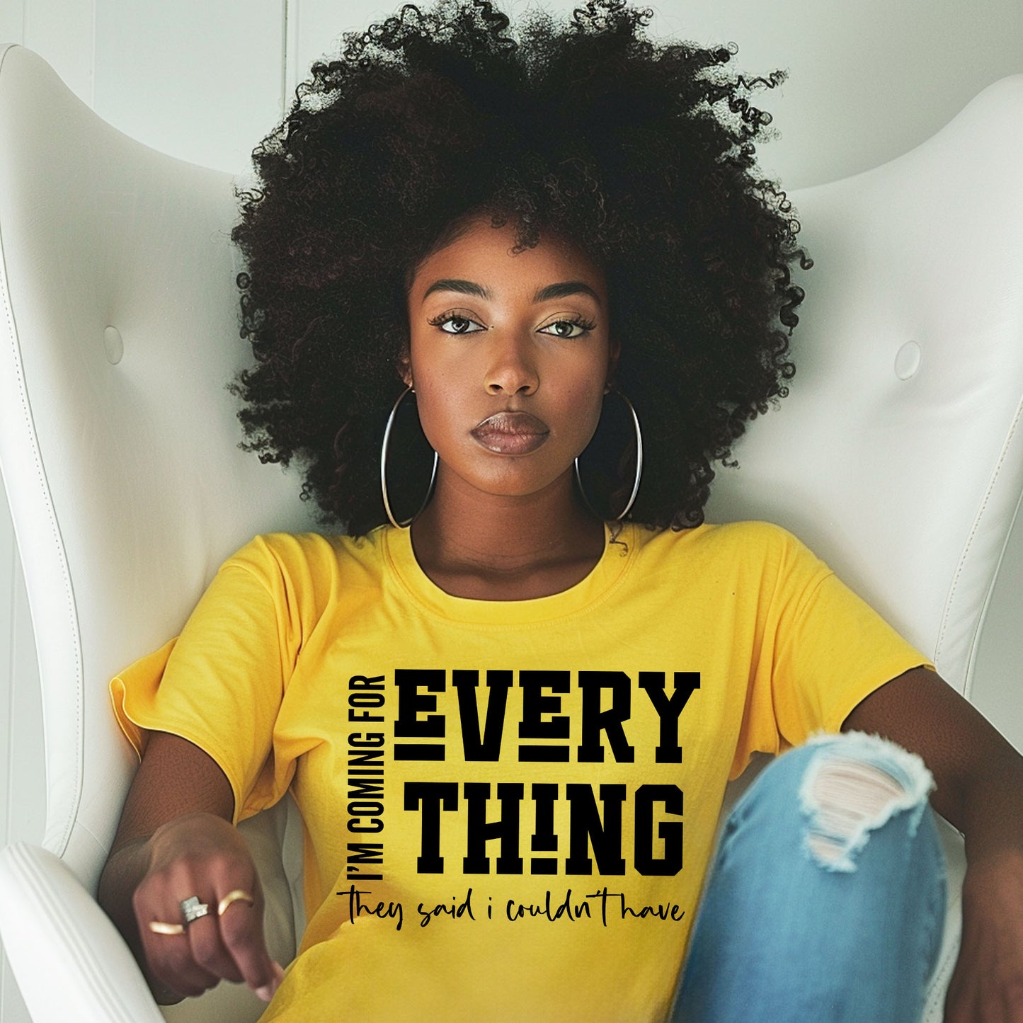 I'm coming for Everything