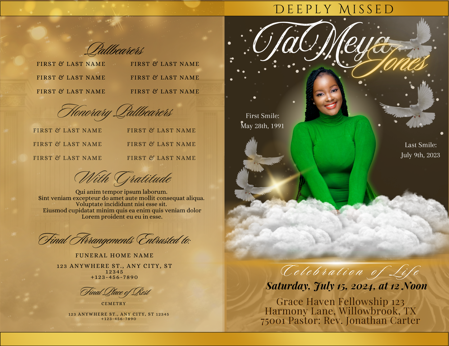 Obituaries Custom Made