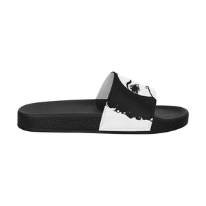 Bubble Black & White Sandals