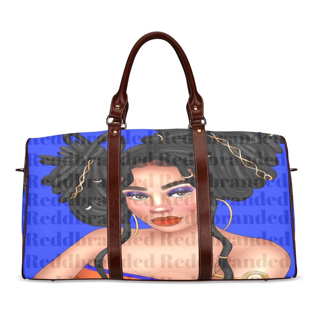 Blue Dread Girl Travel Bag