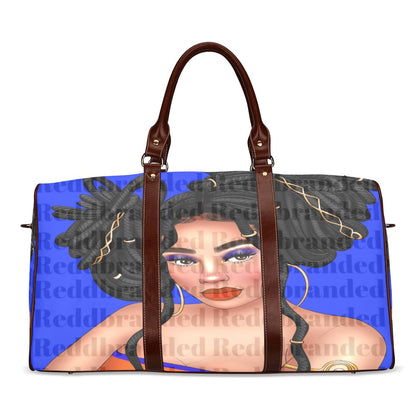 Blue Dread Girl Travel Bag