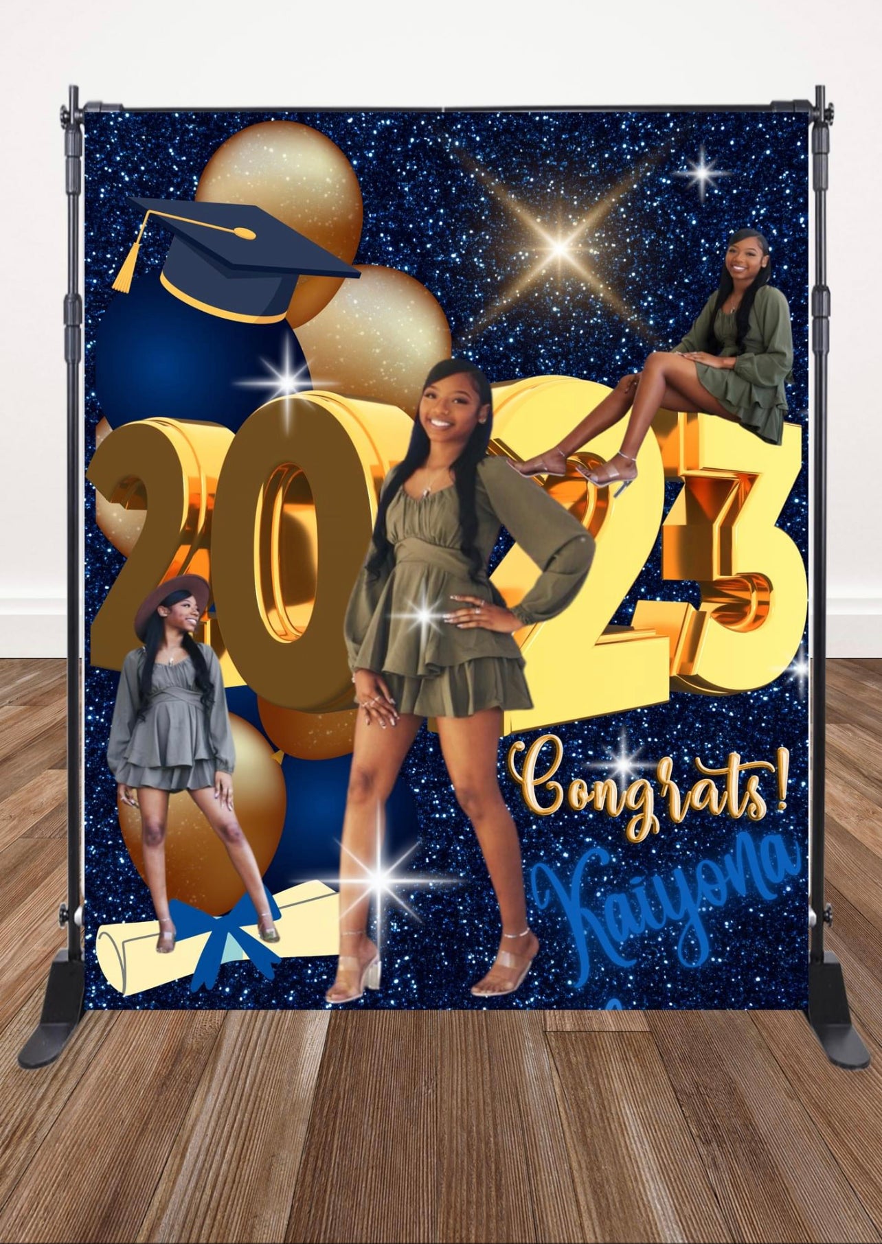 Customized Graduation Backdrops