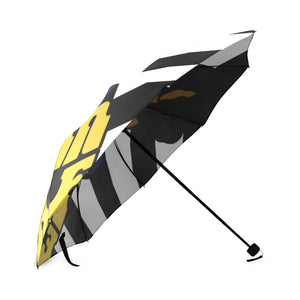 I am Enuf Striped Umbrella