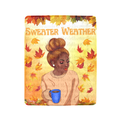 Sweater Weather Fleece Blanket
