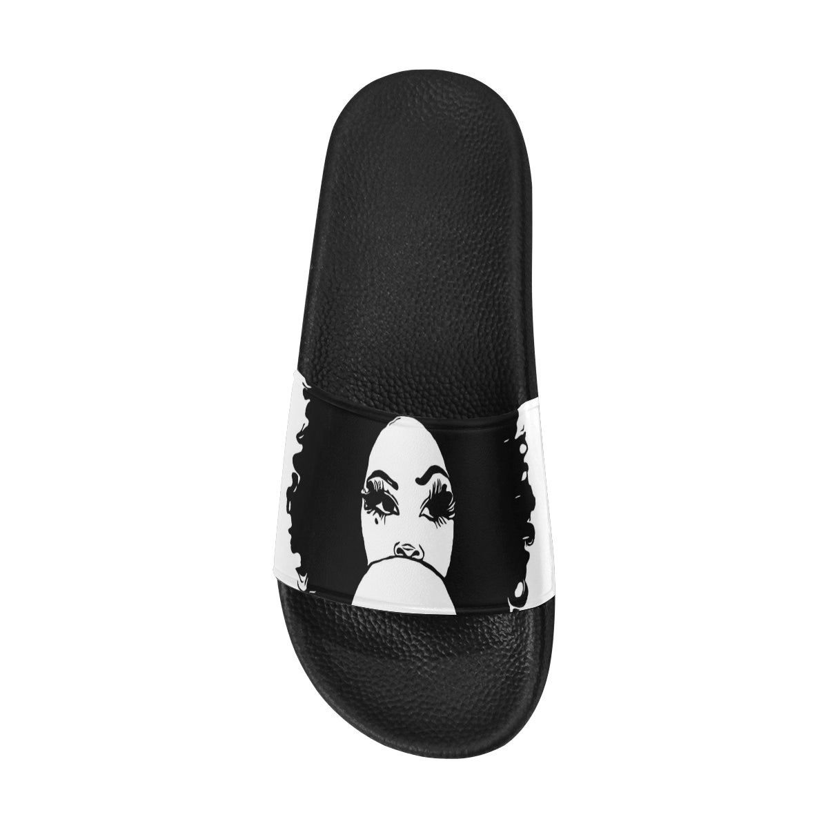 Bubble Black & White Sandals