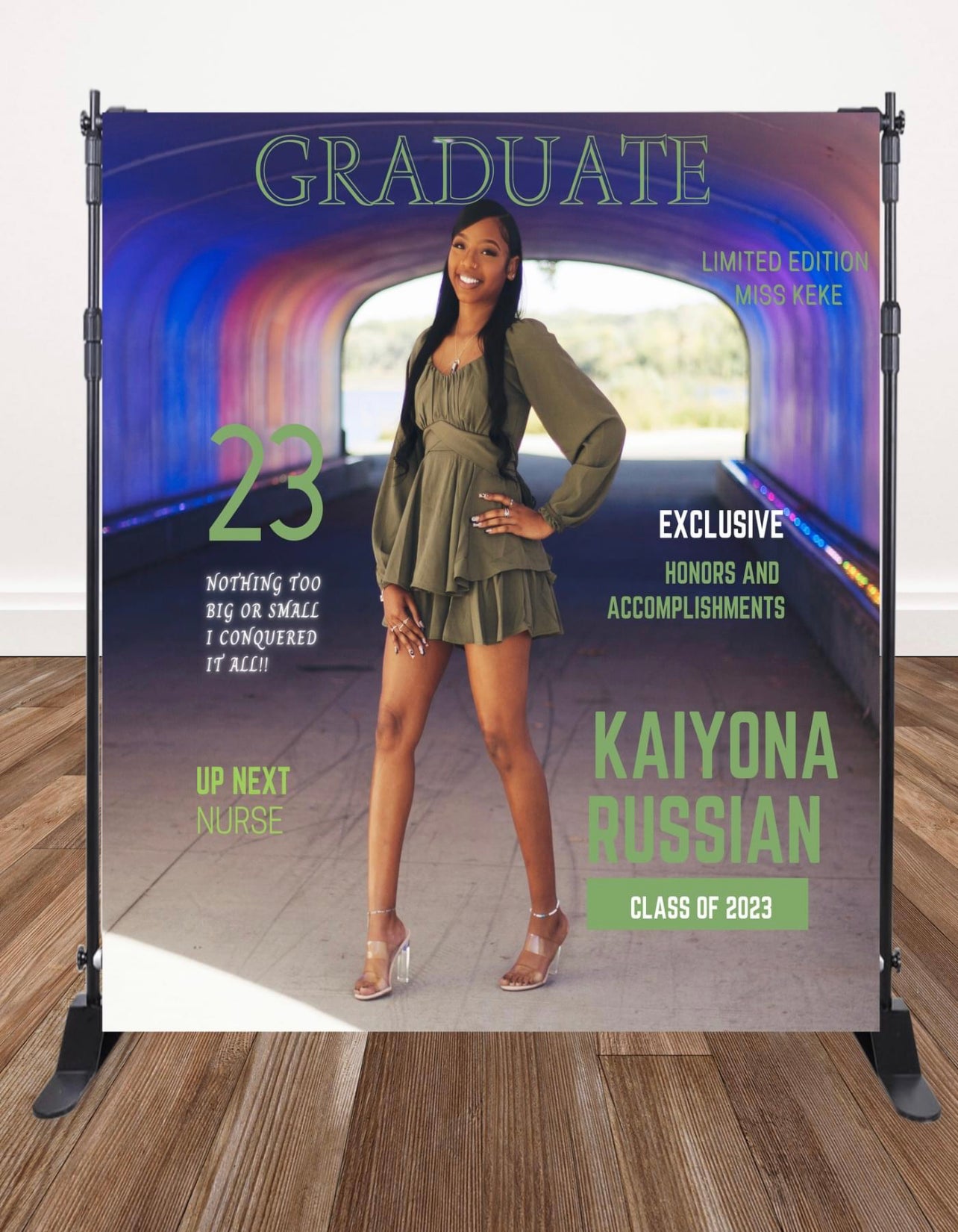 Customized Graduation Backdrops