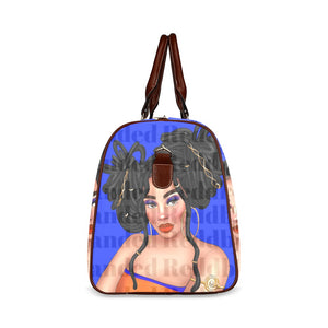 Blue Dread Girl Travel Bag