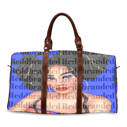 Blue Dread Girl Travel Bag