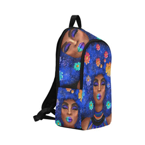 Sassy Blue Lips Backpack