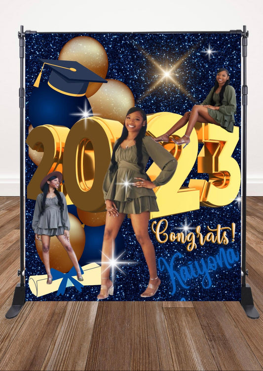 Customized Graduation Backdrops