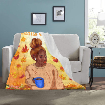 Sweater Weather Fleece Blanket