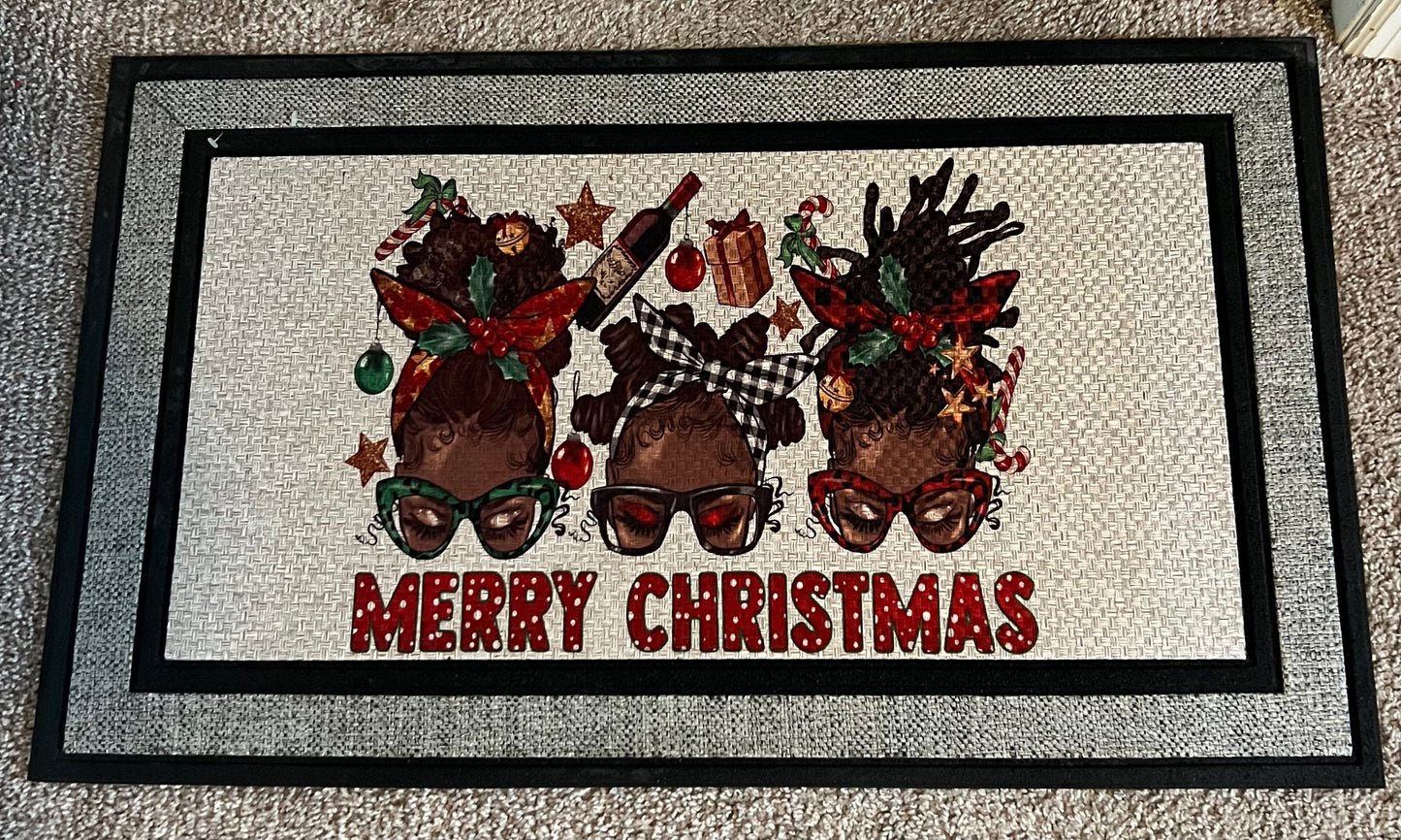 Christmas Door Mats 18x30