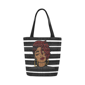 Red Dread Bag Canvas Tote Bag (Model 1657)