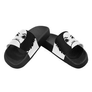 Bubble Black & White Sandals