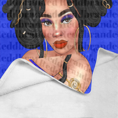 Dread Girl Blanket Ultra-Soft Micro Fleece Blanket 43"x56"