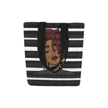 Load image into Gallery viewer, Red Dread Bag Canvas Tote Bag (Model 1657)
