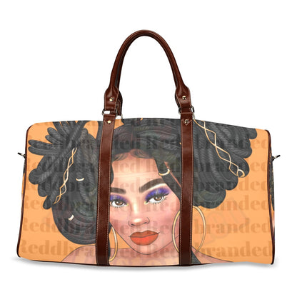Orange Travel Tote