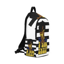 Load image into Gallery viewer, I am Enuf Striped  Backpack
