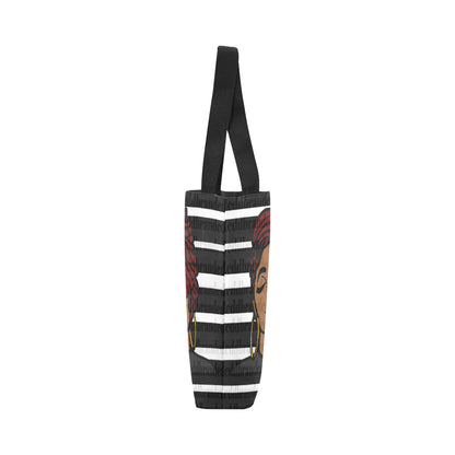 Red Dread Bag Canvas Tote Bag (Model 1657)