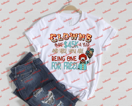 Clown for free