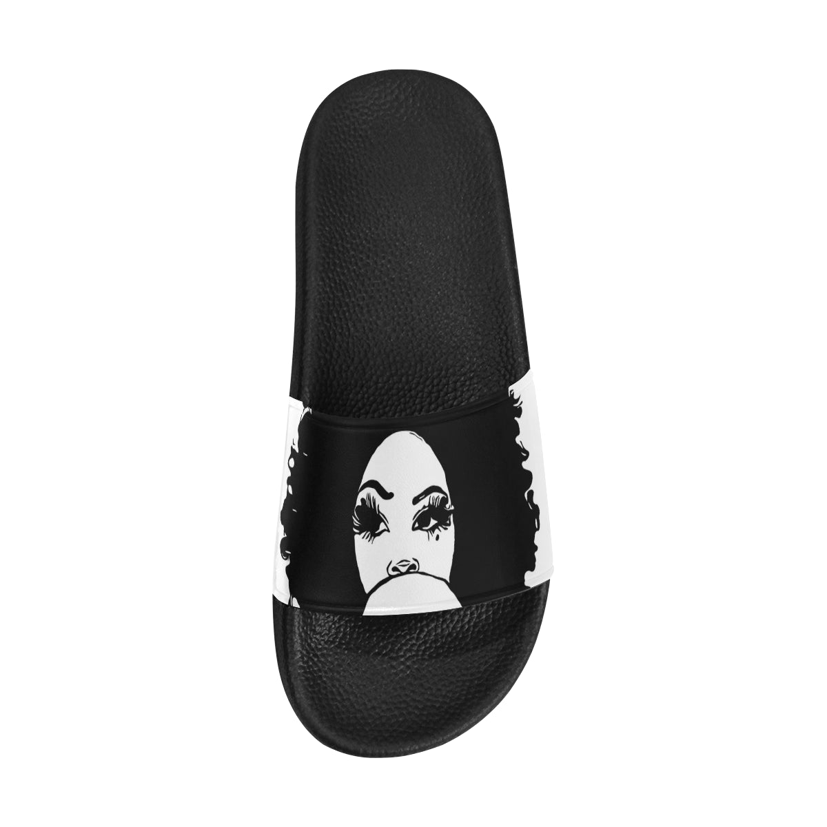 Bubble Black & White Sandals