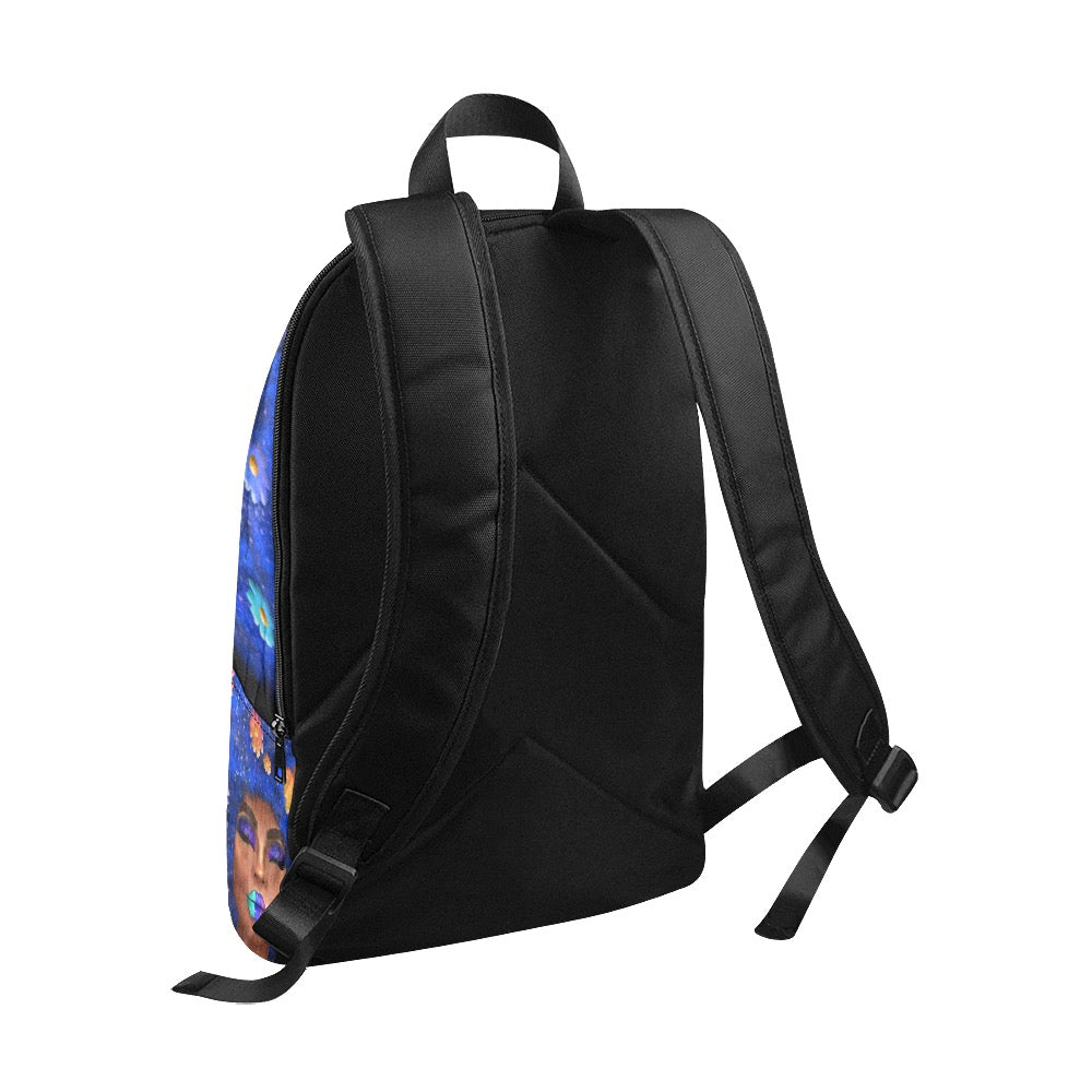 Sassy Blue Lips Backpack