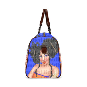 Blue Dread Girl Travel Bag