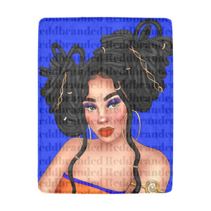 Dread Woman Blanket Ultra-Soft Micro Fleece Blanket 43"x56"
