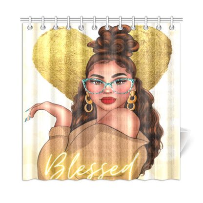 Blessed Shower Curtain