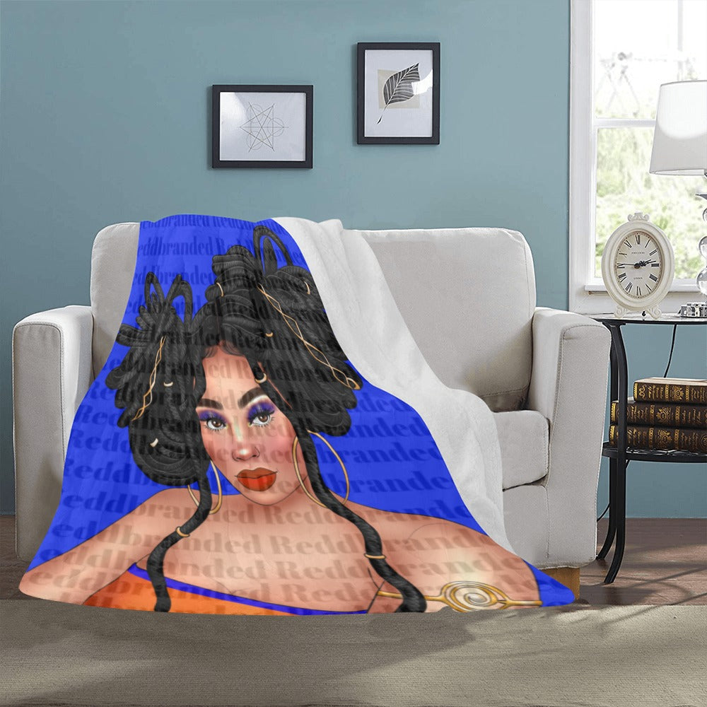 Dread Girl Blanket Ultra-Soft Micro Fleece Blanket 43"x56"