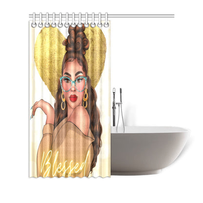 Blessed Shower Curtain