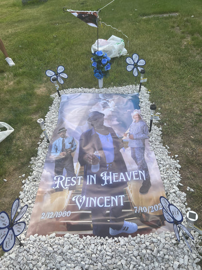 Custom Grave Blankets