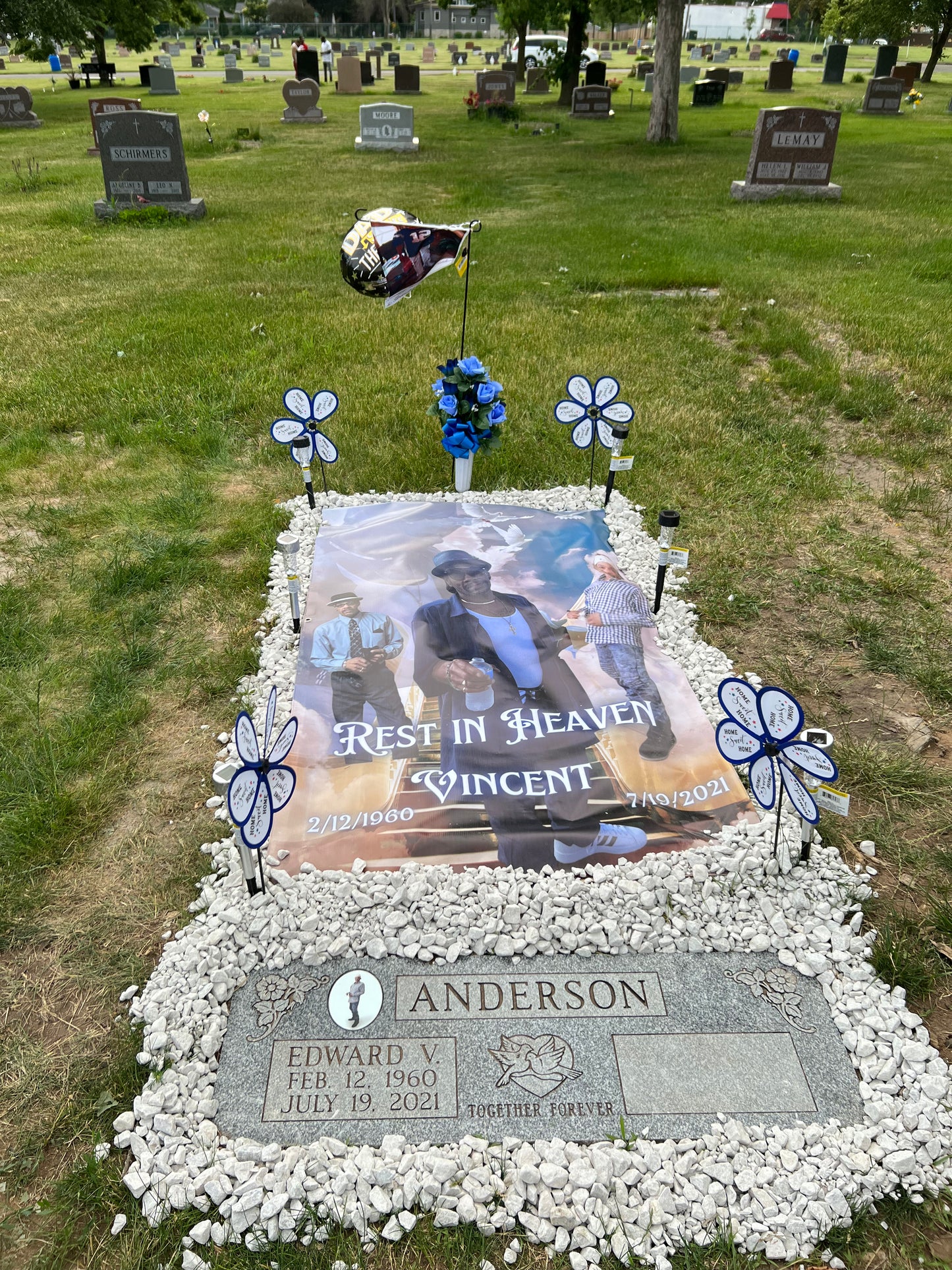 Custom Grave Blankets